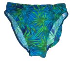 JONES NEW YORK Blue Bikini Bottoms - Size 14