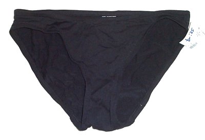 Black Bikini BOTTOMS - Size 4