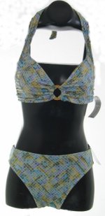 INC International Concepts Tiled Look Bikini - Size XS